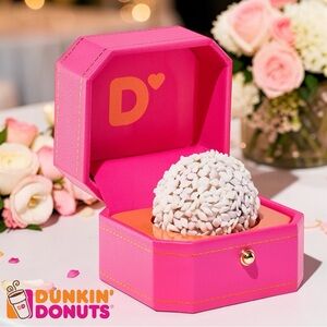 Dunkin' Donuts LIMITED EDITION “I Dough” Ring Box - RELEASED 03/20/2026